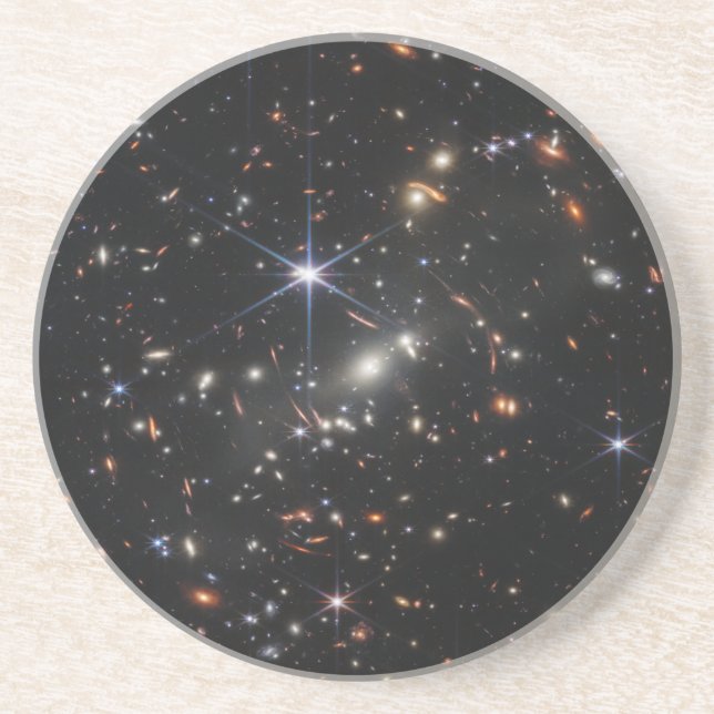 Webbs erste Tiefenansicht des Universums Getränkeuntersetzer (Vorne)