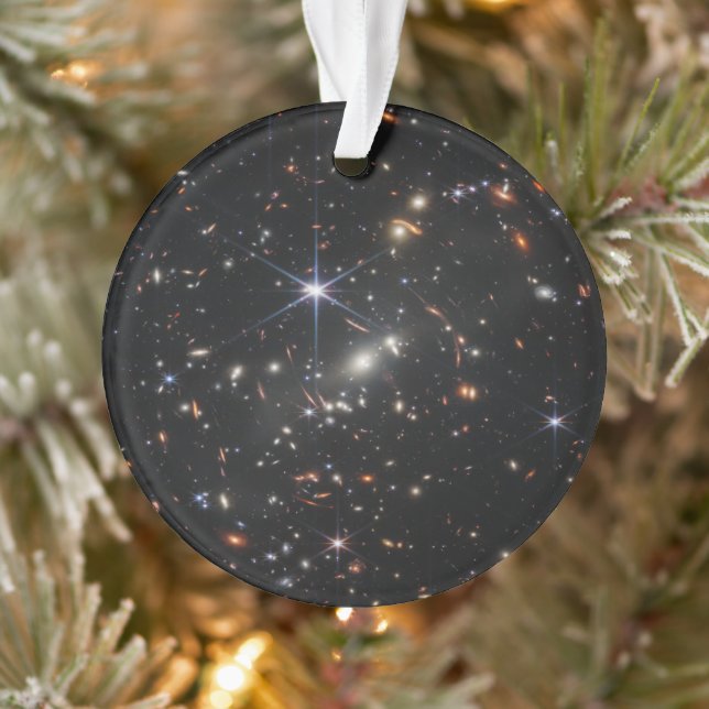 Webbs erste Tiefenansicht des Universums Ornament (Baum)