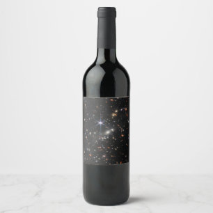 Webbs erste Tiefenansicht des Universums Weinetikett