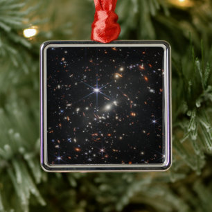 Webbs erstes Tiefenfeld des Universums Ornament Aus Metall