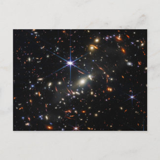 Webb's First Deep Field Unveiled Postkarte