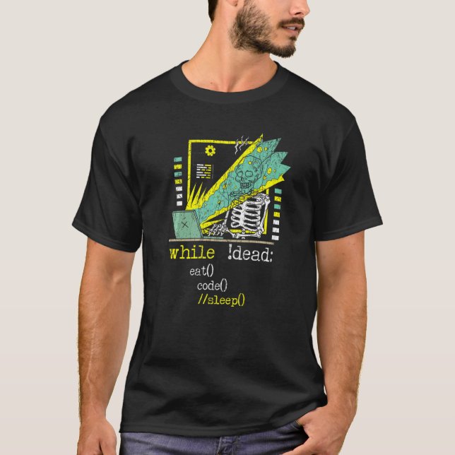 Webentwickler IT-Mann Computer-Webseiten-Entwicklu T-Shirt (Vorderseite)