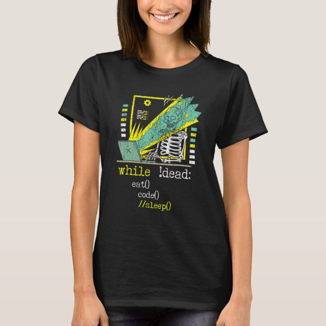 Webentwickler IT-Typ Computer Website-Entwicklung  T-Shirt (Vorderseite)