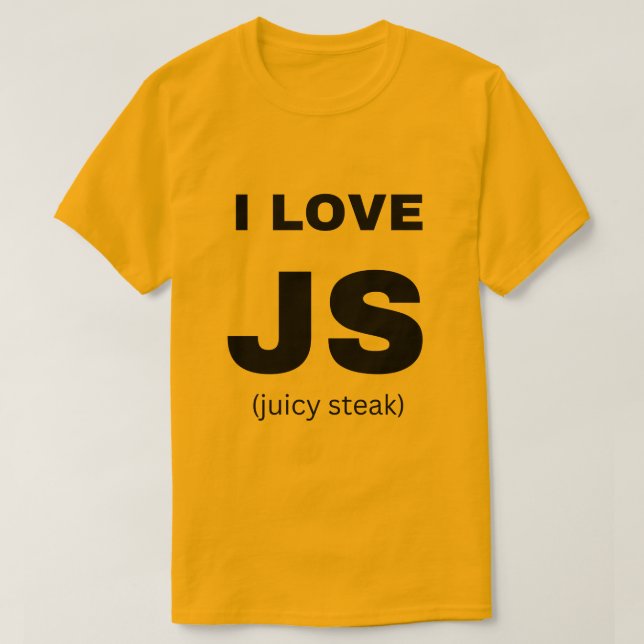 Webentwickler JavaScript-lustige Programmierung T-Shirt (Design vorne)