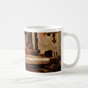 Weber am Webstuhl durch Vincent van Gogh Kaffeetasse