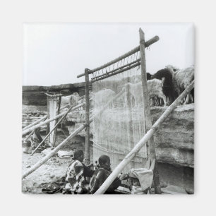 Weber aus Navajo, c.1914 Magnet