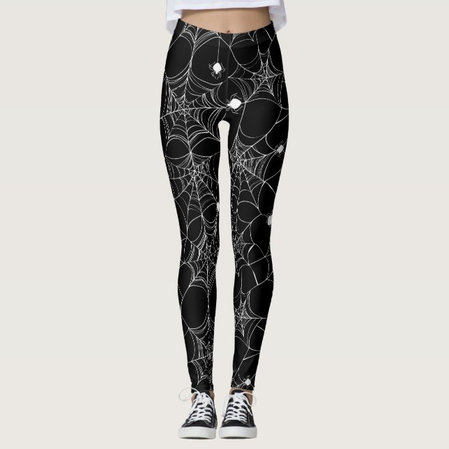 WebHalloween Leggings (Vorderseite)