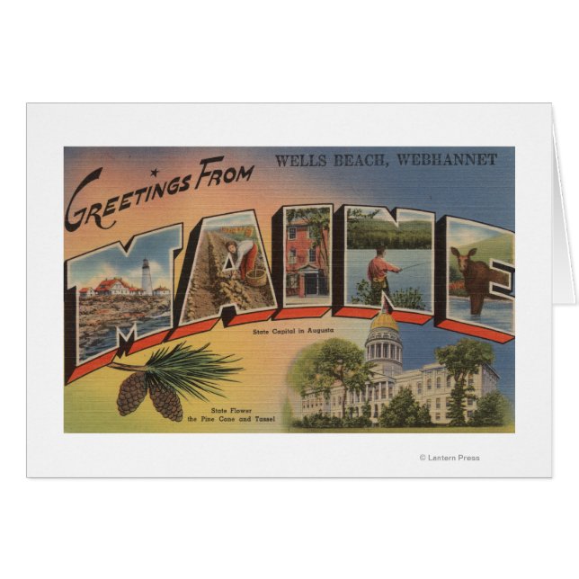 Webhannet, Maine (Wells Beach) (Vorderseite (Horizontal))