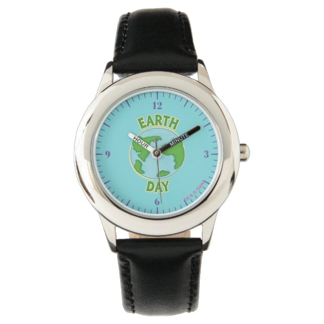 Webkinz Earth Day Armbanduhr (Vorderseite)