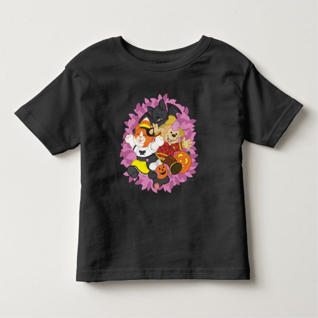 Webkinz Halloween Haustier-Überraschung Kleinkind T-shirt (Vorderseite)