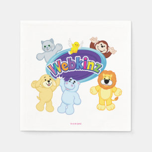 Webkinz: Hereingekommen und Spiel Serviette