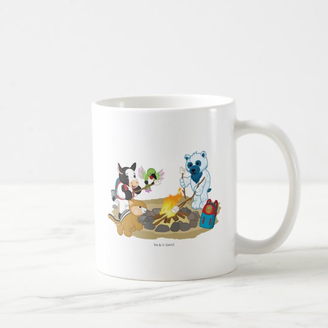 Webkinz | Lagerfeuer-Eibische 2 Kaffeetasse (Rechts)