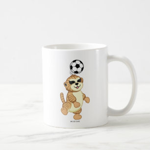 Webkinz   Meerkat, das Fußball spielt Tasse