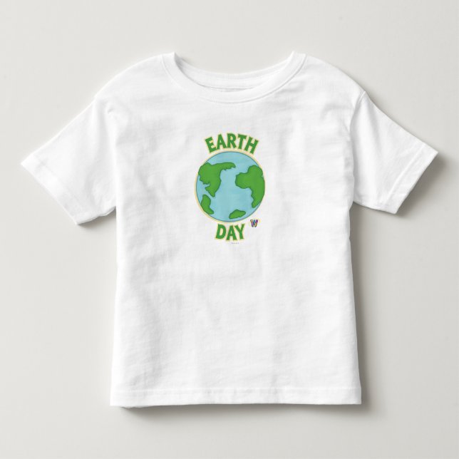 Webkinz Tag der Erde Kleinkind T-shirt (Vorderseite)