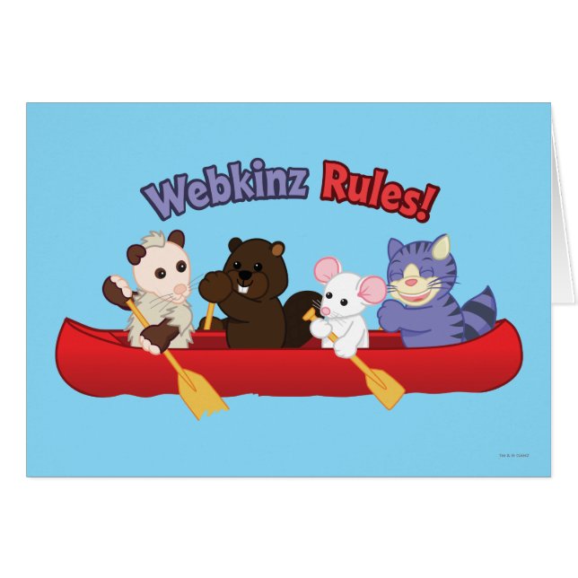 Webkinz | Webkinz Regel-Kanu-Reise 2 (Vorderseite (Horizontal))