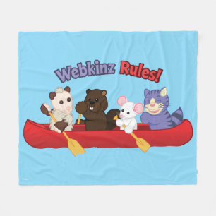 Webkinz   Webkinz Regel-Kanu-Reise Fleecedecke