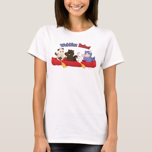 Webkinz | Webkinz Regel-Kanu-Reise T-Shirt (Vorderseite)