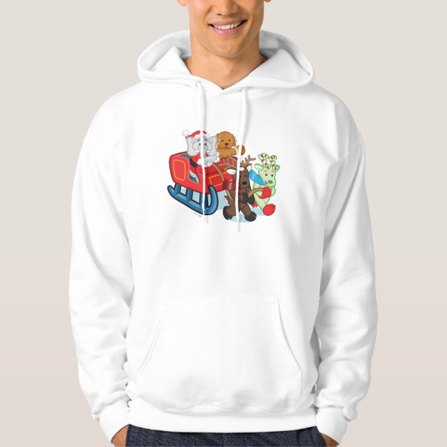 Webkinz Weihnachtsparade Hoodie (Vorderseite)