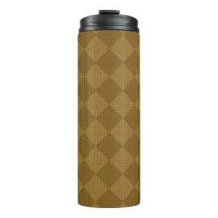 WEBKUNST VINTAGE GEWEBTER STIL THERMOSBECHER