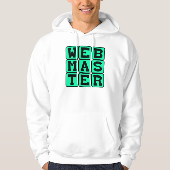 Webmaster, Web Architect Hoodie (Vorderseite)