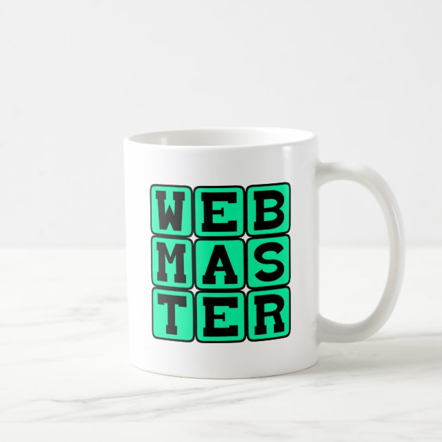 Webmaster, Web Architect Kaffeetasse (Rechts)