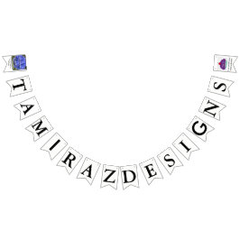 Website der Business Craft Fair White Bunting Bann Wimpelkette