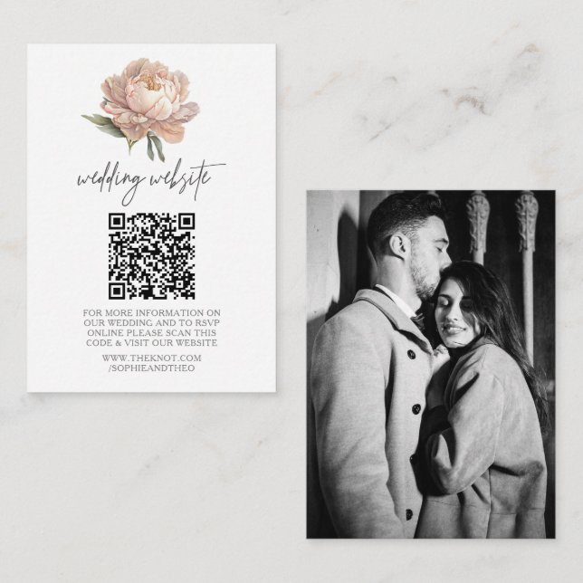 Website der Garden Wedding | UAWG QR Code Foto Begleitkarte