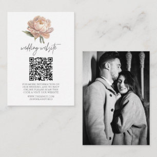 Website der Garden Wedding   UAWG QR Code Foto Begleitkarte