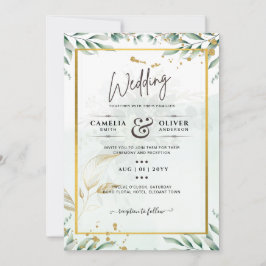 Website der Greenery Wedding Einladungen UAWG QR C