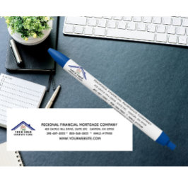 Website der Hypothekengesellschaft Telefonwerbung Kugelschreiber