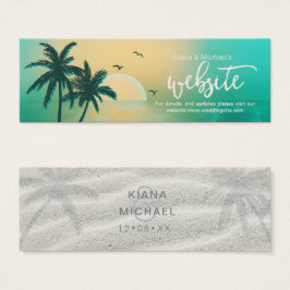 Website der Tropical Isle Sunrise Wedding Aquamari