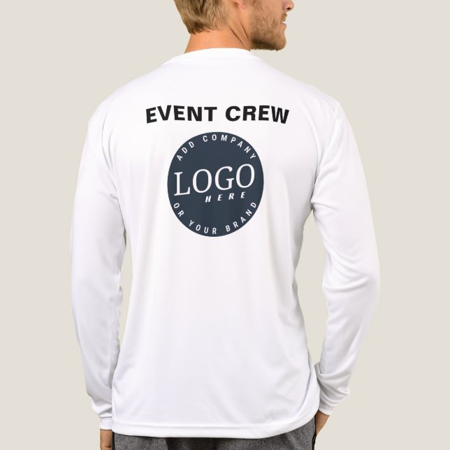 Website des Unternehmens Mitarbeiter Swag Tri-Blend Shirt (Rückseite)