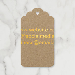 Website-E-Mail-Adresse des Social-Media-Geschäfts Geschenkanhänger
