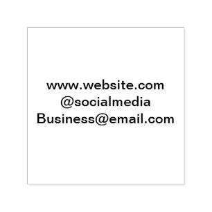 Website-E-Mail-Adresse Social Media Unternehmen hi Permastempel