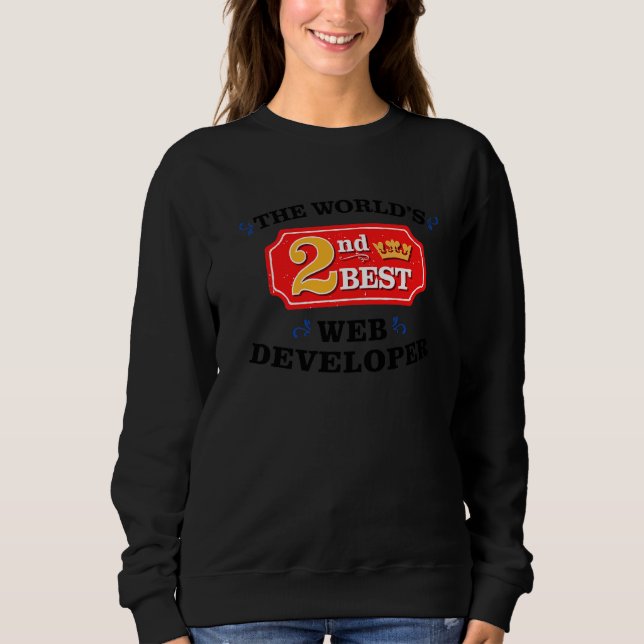 Website-Entwickler - Bewertung der Arbeit Joke 1 Sweatshirt (Vorderseite)