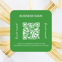 Website "Forest Green business name qr"