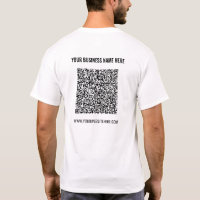 Website für den T - Shirt Ihrer QR-Codes