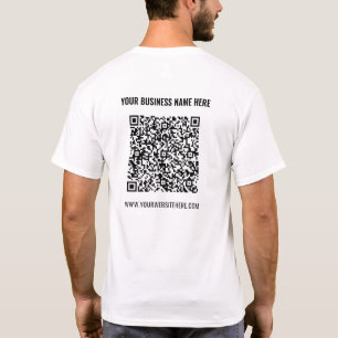Website für den T - Shirt Ihrer QR-Codes