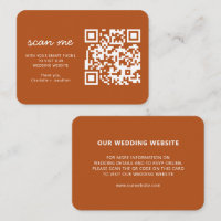 Website für Hochzeiten UAWG Online QR Code Terraco