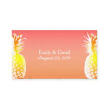 Website für Hochzeiten von Ananas mit Tropen