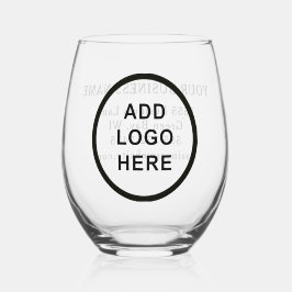 Website für personalisierte Firmenlogo Weinglas Ohne Stiel
