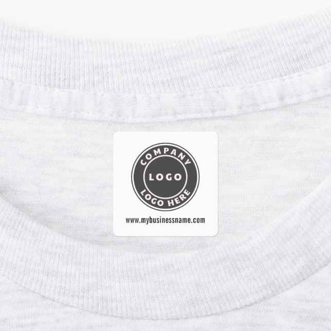 Website für Unternehmen hinzufügen Etiketten (Befestigt)