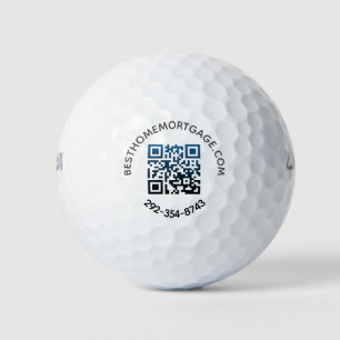 Website Ihres QR-Scan-Unternehmens Golfball