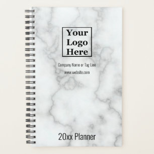Website-Imitats mit Firmenlogo Planer