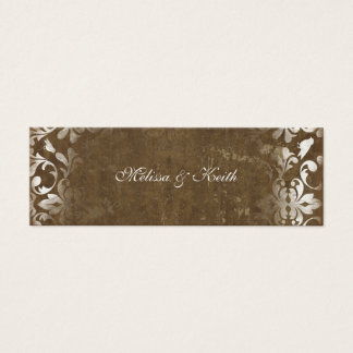 Website-Karten für Hochzeiten {Espresso}