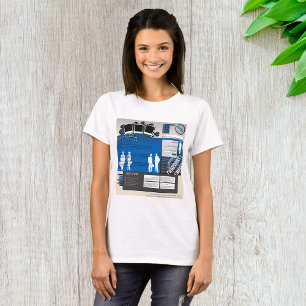 Website Layout Womens T - Shirt