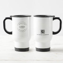 Website mit dem Logo für die Werbeaktion mit QR-Co Reisebecher