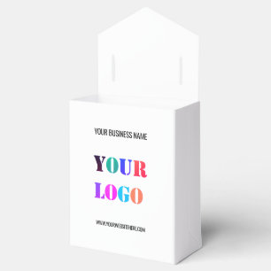 Website mit Ihrem Logo Werbeaktion Personalisiert Geschenkschachtel