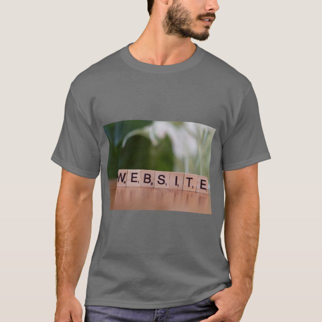 „Website-Modus“ Modernes Digital-T-Shirt T-Shirt (Vorderseite)