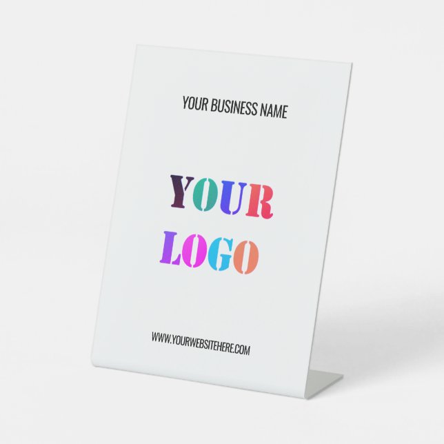 Website Personalisiert Pedestell Sig für benutzerd Sockelschild (Vorderseite)